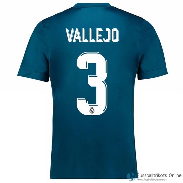 Real Madrid Trikot Ausweich Vallejo 2017-18 Fussballtrikots Günstig